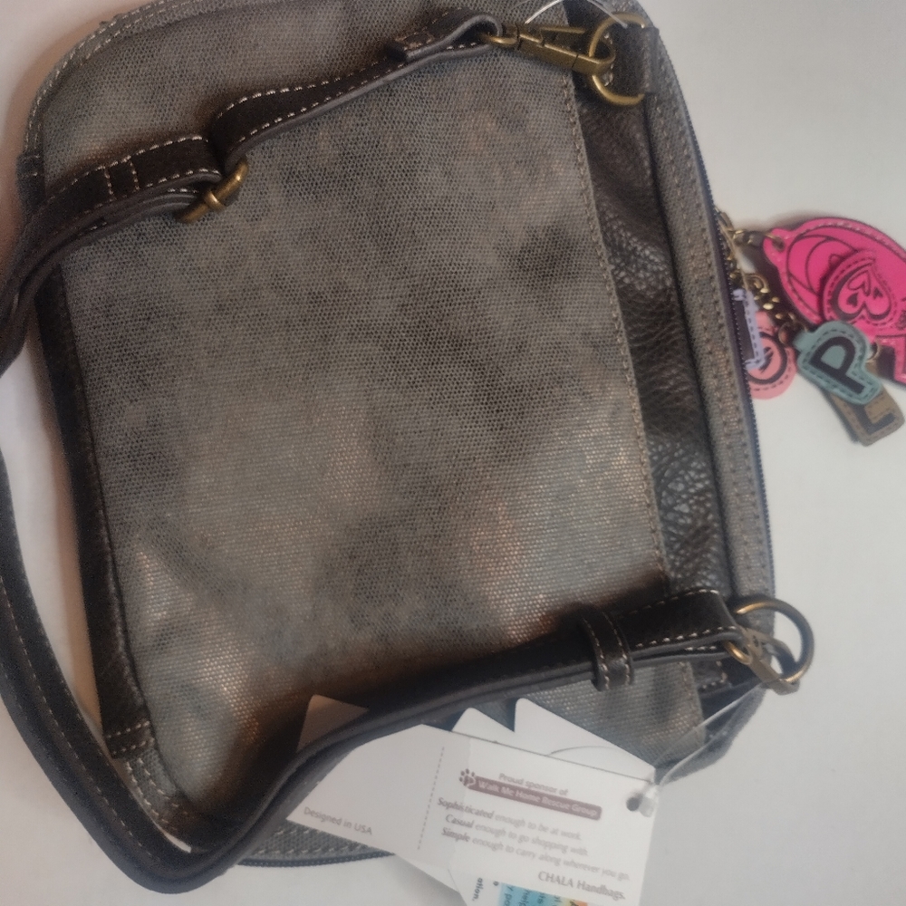 CHALA Crossbody Bag in Grey - Picture 10 of 12